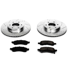 Load image into Gallery viewer, Power Stop 06-09 Chevrolet Trailblazer Front Z23 Evolution Sport Brake Kit Brake Kits - Performance D&amp;S PowerStop   
