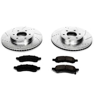 Power Stop 06-09 Chevrolet Trailblazer Front Z23 Evolution Sport Brake Kit Brake Kits - Performance D&S PowerStop   