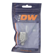 Load image into Gallery viewer, DeatschWerks DWK6-02-0219 DeatschWerks 10AN Female Flare to 6AN Male Flare Reducer - Anodized DW Titanium
