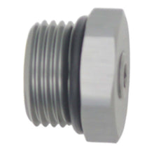 Load image into Gallery viewer, DeatschWerks DWK6-02-0732 DeatschWerks 10AN ORB Male Plug Fitting with 1/8in NPT Gauge Port - Anodized DW Titanium
