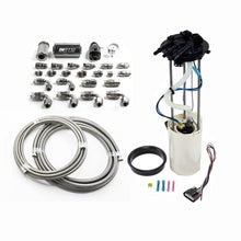 Load image into Gallery viewer, DeatschWerks DWK9-401-603-7011 DeatschWerks 1999-2004 CM Truck DW400 Pump Module w/PTFE fuel lines
