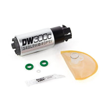 Load image into Gallery viewer, DeatschWerks DWK9-309-1008 DeatschWerks 340lph DW300C Compact Fuel Pump w/ 08-14 WRX/ 08-15 STI Set Up Kit (w/ Mounting Clips)
