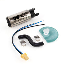 Load image into Gallery viewer, DeatschWerks DWK9-401-1044 DeatschWerks 415LPH DW400 In-Tank Fuel Pump w/ 9-1044 Install Kit 85-97 Ford Mustang Cobra
