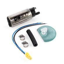 Load image into Gallery viewer, DeatschWerks DWK9-401-1045 DeatschWerks 415LPH DW400 In-Tank Fuel Pump w/ 9-1045 Install Kit 05-10 Ford Mustang (Except GT500)
