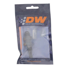 Load image into Gallery viewer, DeatschWerks DWK6-02-0739-B DeatschWerks 6AN Male Flare to Straight 5/16in Single Hose Barb - Anodized Matte Black

