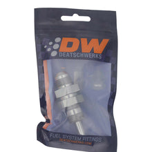 Load image into Gallery viewer, DeatschWerks DWK6-02-0743 DeatschWerks 8AN Male Flare to Straight 5/16in Single Hose Barb - Anodized DW Titanium
