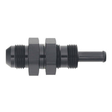 Load image into Gallery viewer, DeatschWerks DWK6-02-0743-B DeatschWerks 8AN Male Flare to Straight 5/16in Single Hose Barb - Anodized Matte Black
