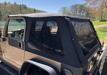 Load image into Gallery viewer, Rampage 18-21 Jeep Wrangler (JL) Unlimited Frameless TrailView Fastback Soft Top Kit - Black Diamond Soft Tops Rampage
