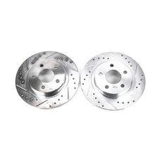 Load image into Gallery viewer, Power Stop 03-05 Buick Park Avenue Rear Evolution Drilled &amp; Slotted Rotors - Pair Brake Rotors - Slot &amp; Drilled PowerStop
