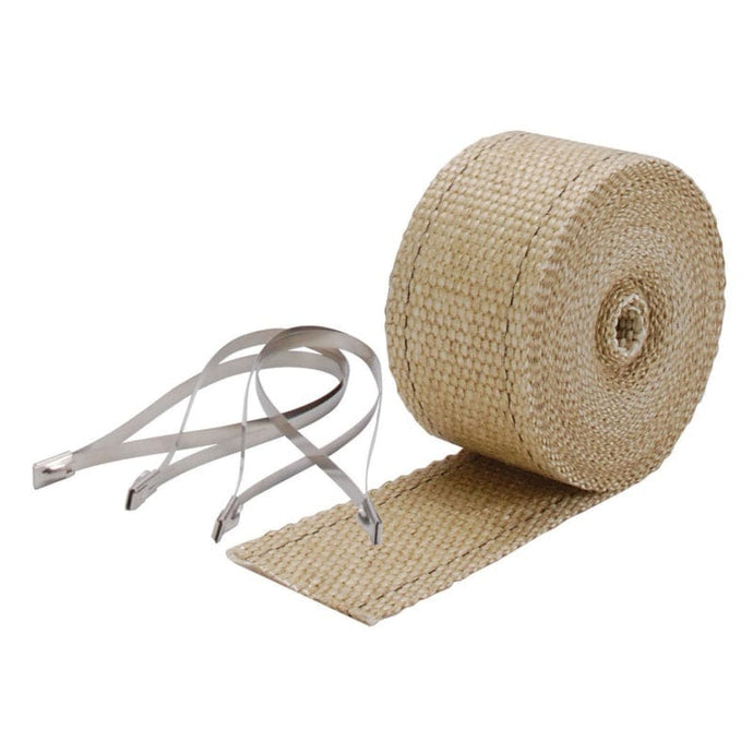 DEI DEI10122 DEI Exhaust Wrap Kit - Pipe Wrap and Locking Tie - Tan