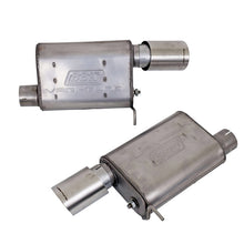 Load image into Gallery viewer, BBK Vari-Tune Axle Back Exhaust Kit 2 Adjustable Performance Mufflers 2-3/4 Pipe 4 in. Tips Axle Back BBK
