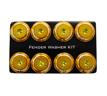 Load image into Gallery viewer, NRG Fender Washer Kit w/Color Matched M8 Bolt Rivets For Plastic (Rose Gold) - Set of 8 Hardware Kits - Other NRG

