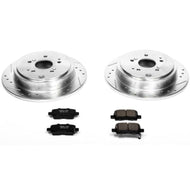 Power Stop 01-06 Acura MDX Rear Z23 Evolution Sport Brake Kit Brake Kits - Performance D&S PowerStop   