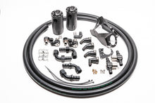 Load image into Gallery viewer, Radium Engineering Dual Catch Can Kit Nissan R32 Skyline GT-R Fluid Lock Oil Catch Cans Radium Engineering
