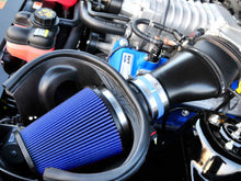 Load image into Gallery viewer, Airaid 10-14 Ford Mustang Shelby 5.4L Supercharged Direct Replacement Filter - Dry / Blue Media Air Filters - Direct Fit Airaid
