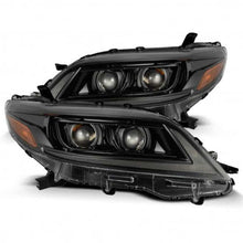 Load image into Gallery viewer, AlphaRex 11-21 Toyota Sienna PRO-Series Proj Headlights Plank Style Alpha Black w/Seq Signal/DRL Headlights AlphaRex
