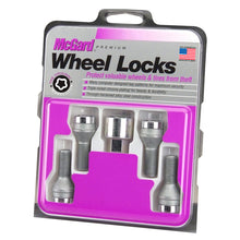 Load image into Gallery viewer, McGard Wheel Lock Bolt Set - 4pk. (Cone Seat) M12X1.5 / 21mm Hex / 18.2mm Shank Length - Chrome Wheel Bolts McGard
