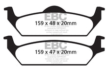 Load image into Gallery viewer, EBC 03-04 Dodge Dakota 2WD 3.9 Greenstuff Rear Brake Pads Brake Pads - Performance EBC   

