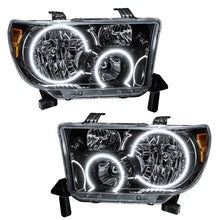 Load image into Gallery viewer, Oracle 07-11 Toyota Tundra Pre-Assembled Headlights - Black Housing - White SEE WARRANTY Headlights ORACLE Lighting   
