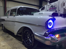 Load image into Gallery viewer, Oracle Pre-Installed Lights 7 IN. Sealed Beam - Blue Halo SEE WARRANTY Headlights ORACLE Lighting
