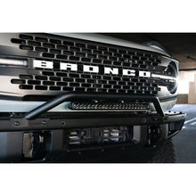 Load image into Gallery viewer, DV8 Offroad DVELBBR-06 DV8 Offroad 2021-2022 Ford Bronco (Not For Factory Plastic Bumper) Factory Bumper Bull Bar - Black
