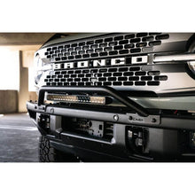 Load image into Gallery viewer, DV8 Offroad DVELBBR-06 DV8 Offroad 2021-2022 Ford Bronco (Not For Factory Plastic Bumper) Factory Bumper Bull Bar - Black
