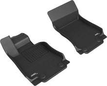 Load image into Gallery viewer, 3D MAXpider 17-21 Alfa Romeo Giulia RWD / Giulia Quadrifoglio Kagu 1st Row Floormats - Black Floor Mats - Rubber 3D MAXpider   
