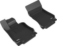 3D MAXpider 17-21 Alfa Romeo Giulia RWD / Giulia Quadrifoglio Kagu 1st Row Floormats - Black Floor Mats - Rubber 3D MAXpider   