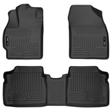 Load image into Gallery viewer, Husky Liners 10-12 Toyota Prius WeatherBeater Combo Black Floor Liners Floor Mats - Rubber Husky Liners
