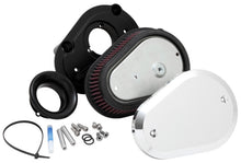 Load image into Gallery viewer, K&amp;N Intake System for Harley Davidson - Color (Red) - Style (Triangle) - Size (6-8) Cold Air Intakes K&amp;N Engineering   
