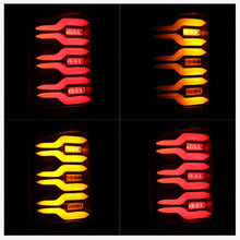 Load image into Gallery viewer, AlphaRex 14-18 Chevrolet Silverado Luxx-Series LED Tail Lights Black w/Activ Light/Seq Signal Tail Lights AlphaRex
