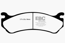 Load image into Gallery viewer, EBC 02 Cadillac Escalade 5.3 (Akebono rear caliper) Extra Duty Front Brake Pads Brake Pads - Performance EBC   

