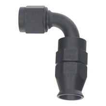 Load image into Gallery viewer, DeatschWerks 6AN Female Swivel 90-Degree Hose End PTFE (Incl 1 Olive Insert) - Anodized Matte Black Fittings DeatschWerks
