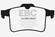 Load image into Gallery viewer, EBC 10-15 Jaguar XF 5.0 Supercharged (470) Redstuff Rear Brake Pads Brake Pads - Performance EBC   
