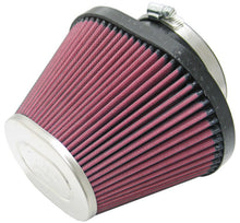 Load image into Gallery viewer, K&amp;N Universal Chrome Filter-Oval Tapered 4in Flg ID x 5.375in Base O/S W x 3.313in Top O/S W Air Filters - Universal Fit K&amp;N Engineering   
