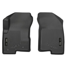 Load image into Gallery viewer, Husky Liners 07-12 Dodge Caliber / 07-12 Jeep Compass WeatherBeater Front Row Black Floor Liners Floor Mats - Rubber Husky Liners
