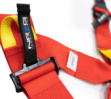 Load image into Gallery viewer, NRG FIA 6pt 2in. Shoulder Belt for HANS Device/ Rotary Cam Lock Buckle/ 3in. Waist Belt - Red Seat Belts &amp; Harnesses NRG
