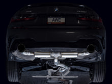 Load image into Gallery viewer, AWE 19-23 BMW 330i / 21-23 BMW 430i Base G2X Touring (Excl.Conv) Axle Back Exhaust - Diamond Black Axle Back AWE Tuning   
