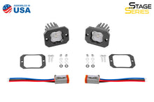 Load image into Gallery viewer, Diode Dynamics Stage Series C1 LED Pod - White SAE Fog Flush ABL (Pair) Light Accessories and Wiring Diode Dynamics   

