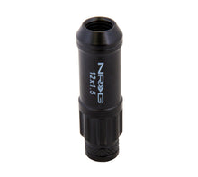 Load image into Gallery viewer, NRG 700 Series M12 X 1.5 Steel Lug Nut w/Dust Cap Cover Set 21 Pc w/Locks &amp; Lock Socket - Black Lug Nuts NRG
