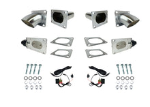 Load image into Gallery viewer, Granatelli 3.0in Oval Stainless Steel Electronic Dual Exhaust Cutout Exhaust Cutouts Granatelli Motor Sports
