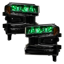 Load image into Gallery viewer, Oracle 19-21 Silverado/Sierra 1500 RGB Demon Eye Headlight Kit - w/o Controller SEE WARRANTY Headlights ORACLE Lighting
