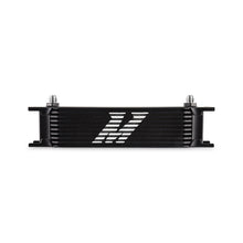 Load image into Gallery viewer, Mishimoto Universal - 6AN 10 Row Oil Cooler - Black Oil Coolers Mishimoto
