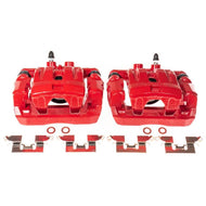 Power Stop 07-10 Ford Edge Rear Red Calipers w/Brackets - Pair Brake Calipers - Perf PowerStop   