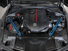 Load image into Gallery viewer, aFe CONTROL 304 Stainless Steel Front Suspension Strut Brace Blue - Toyota GR Supra (A90) 20-21 Strut Bars aFe
