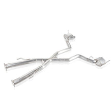 Load image into Gallery viewer, Stainless Works 2018 Jeep TrackHawk 6.2L 3in Catback System X-Pipe Turbo S-Tube Muffler Stock Exit Catback Stainless Works
