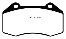 Load image into Gallery viewer, EBC 07-08 Chevrolet Cobalt 2.0 Supercharged (SS) Yellowstuff Front Brake Pads Brake Pads - Performance EBC   
