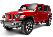 Load image into Gallery viewer, N-Fab Nerf Step 2018 Jeep Wrangler JL SUV 4 Door- Gloss Black - W2W - 3in Side Steps N-Fab
