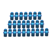 Load image into Gallery viewer, Russell Performance -6 AN to 3/8in NPT Straight Flare to Pipe (Blue) (25 pcs.) Fittings Russell
