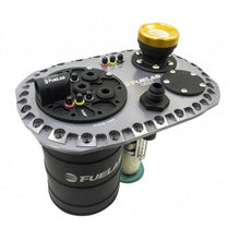 Load image into Gallery viewer, Fuelab Quick Service Surge Tank w/Bosch Lift Pump &amp; Dual 500LPH Brushed Pumps w/Controller -Titanium Surge Tanks Fuelab
